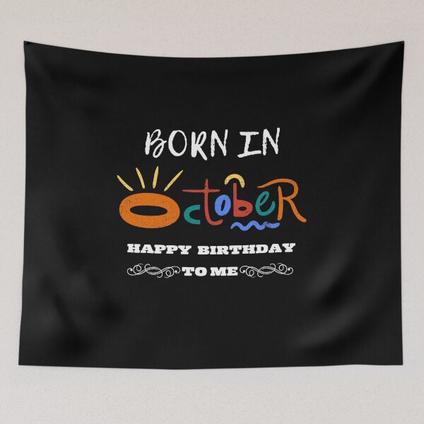 Item preview, Born in October happy birthday to me  designed and sold by Laviola182.