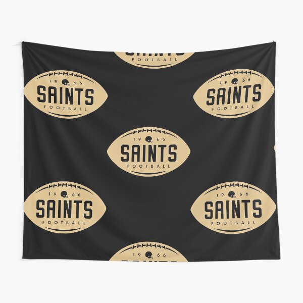 NFL New Orleans Saints Breast Cancer Awareness Tapestry :