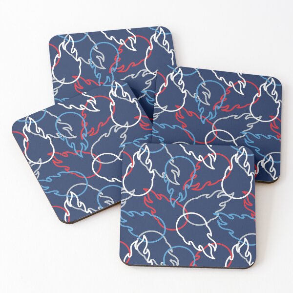 Item preview, Titans Pattern, Navy Background designed and sold by brittlouise.