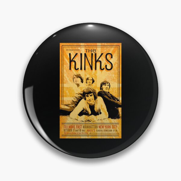 Item preview, Funny Men The Kinks 1969 Tour Poster Awesome For Music Fan designed and sold by Gabriellamiglio.