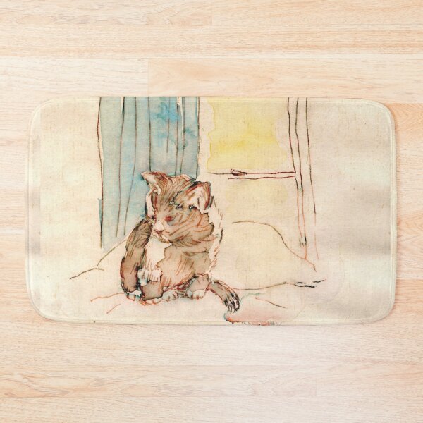 Item preview, "Tiger" Precious Kitten-Hand painted Watercolor Art #5 by Ruth H. designed and sold by 69Designs-MP.