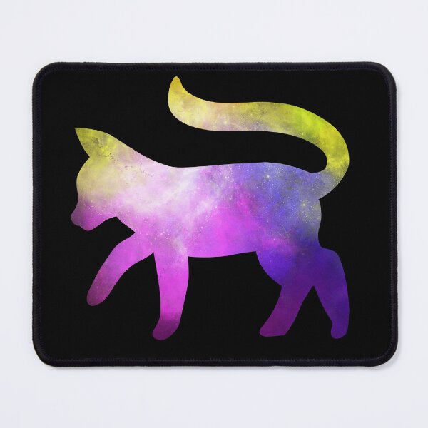 Item preview, Galaxy Themed Kitty Cat designed and sold by JaxNaBox.
