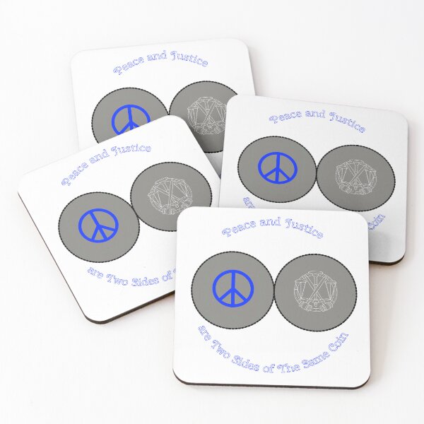 Item preview, Peace and Justice  designed and sold by Encompassing Threads.