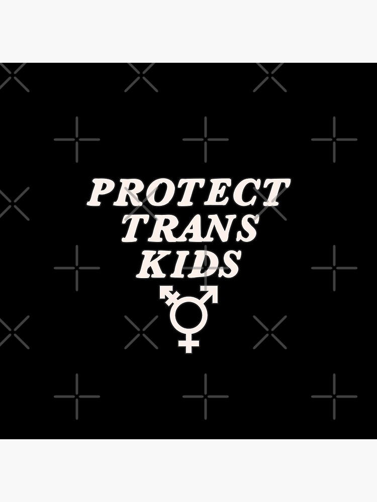 Thumbnail 3 of 3, Pin, protect trans kids designed and sold by craftordiy.