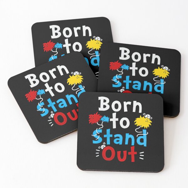 Item preview, Men Women Born To Stand Out Funny Men Fan designed and sold by Gabriellamiglio.