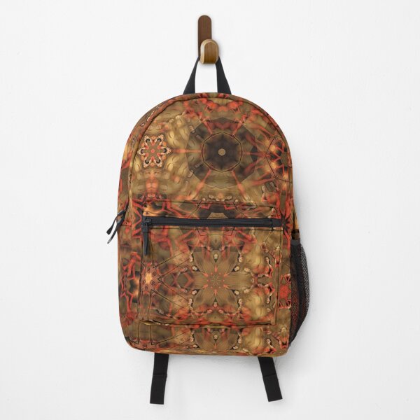 Item preview, Golden amber and rust kaleidescope quilt designed and sold by Coexist In Tee's .
