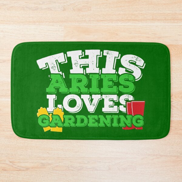 Item preview, Horoscope Zodiac Sign Aries Loves Gardening designed and sold by TheCrazyBear.