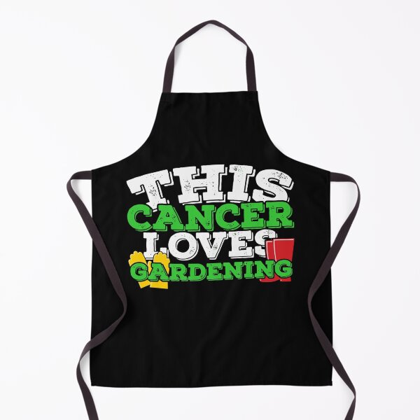 Item preview, Horoscope Zodiac Sign Cancer Loves Gardening designed and sold by TheCrazyBear.