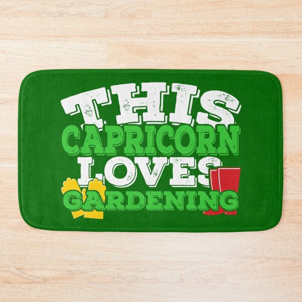 Item preview, Horoscope Zodiac Sign Capricorn Loves Gardening designed and sold by TheCrazyBear.