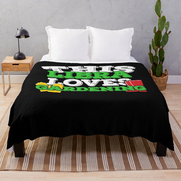Item preview, Horoscope Zodiac Sign Libra Loves Gardening designed and sold by TheCrazyBear.