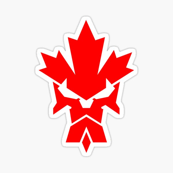Maple Leaf Pain Sticker