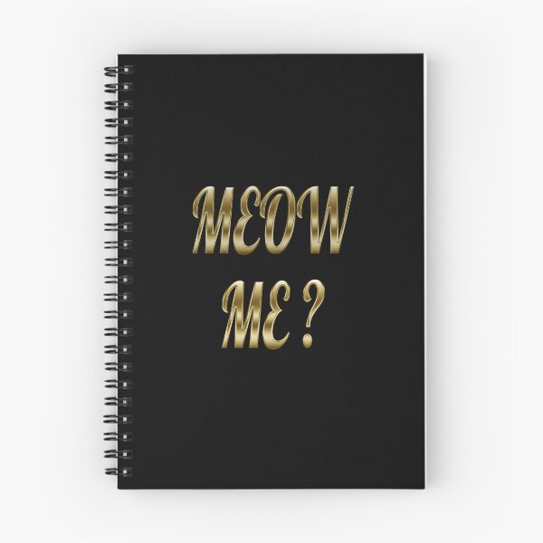 Item preview, Why Me - Meow Me Gold Typography designed and sold by Digitalme Designs.