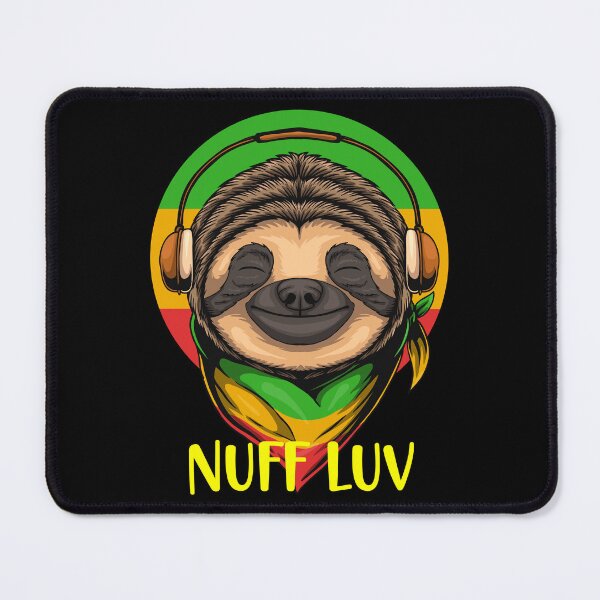 Item preview, Nuff Luv Reggae Sloth designed and sold by Peter Stawicki.