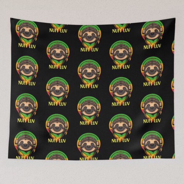 Item preview, Nuff Luv Reggae Sloth designed and sold by Peter Stawicki.