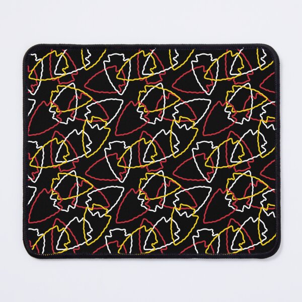 Item preview, Chiefs Arrowhead Pattern on Black designed and sold by brittlouise.