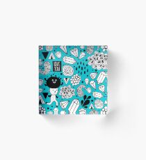 Strange one Acrylic Block