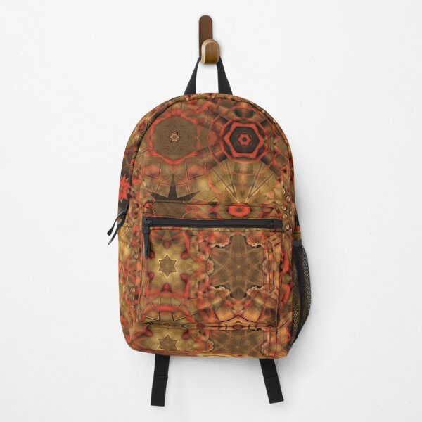 Item preview, Golden amber and rust kaleidescope quilt pattern designed and sold by Coexist In Tee's .