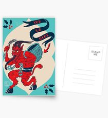 Krampusnacht Postcards