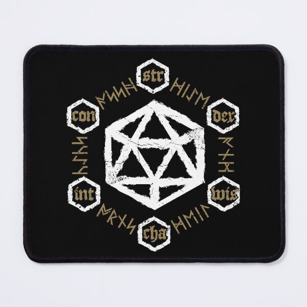 Item preview, D20 Heavy Metal DnD Runes designed and sold by DnlDesigns.