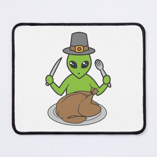 Item preview, Alien Carving Turkey Thanksgiving designed and sold by EverythingKawai.