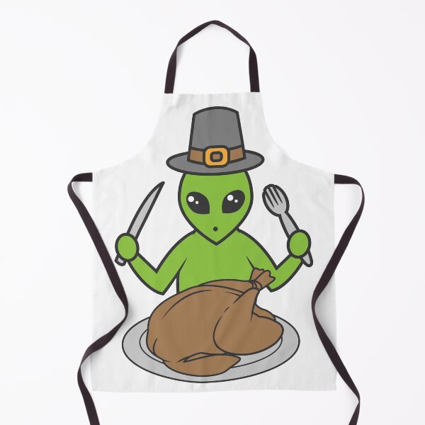Item preview, Alien Carving Turkey Thanksgiving designed and sold by EverythingKawai.