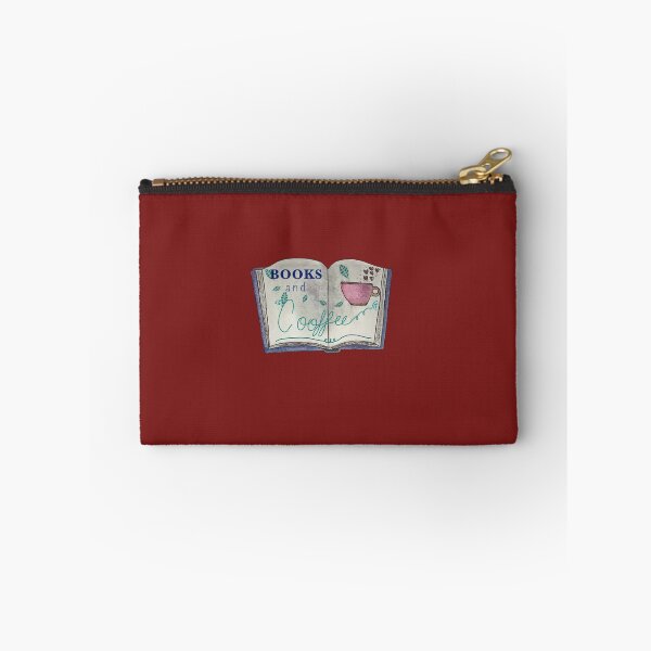 Item preview, Coffee and books in watercolor and ink designed and sold by altairaleon.