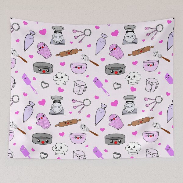 Item preview, Kawaii Baking Utensils designed and sold by mixMixtli.