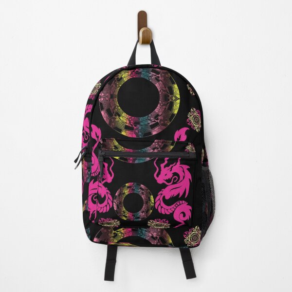 Item preview, Seamless Pink Dragon in Circle Mandala Design designed and sold by MyMemoriesArts.