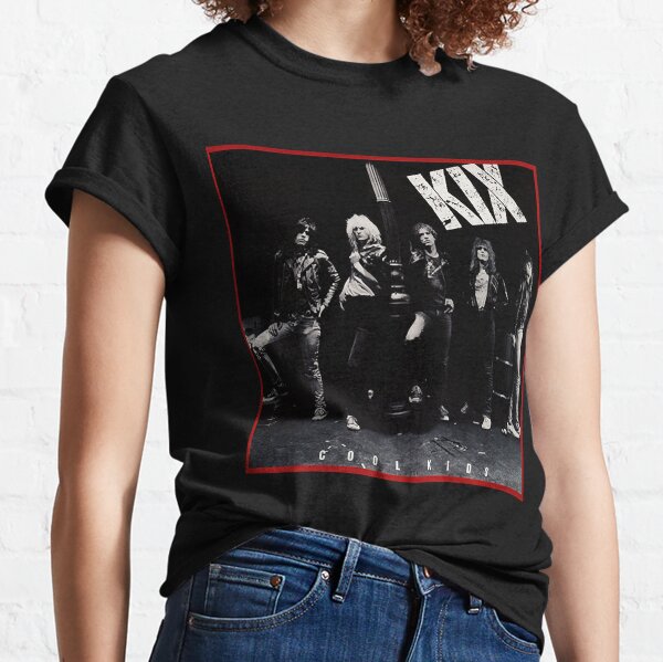 Kix Show Business Album Cover T-Shirt Black