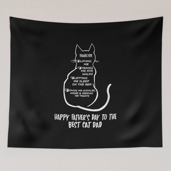 Item preview, Mis personas favoritas Padre feliz y mi lindo gato Regalo de manga larga Regalo para fan designed and sold by Gabriellamiglio.