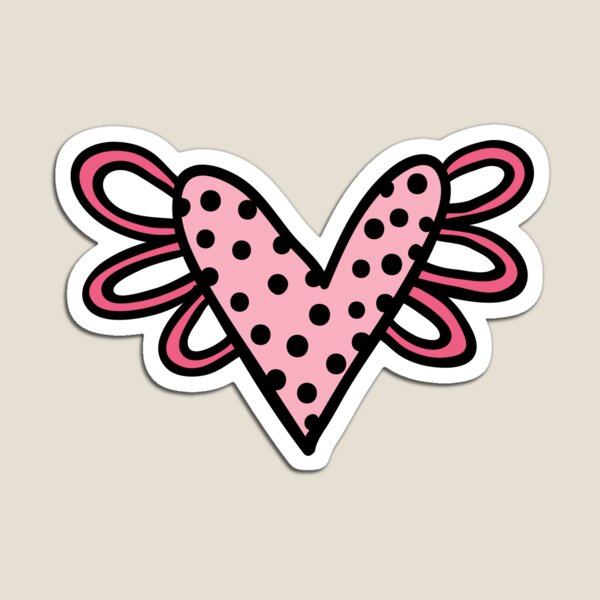 Flying Heart Magnet