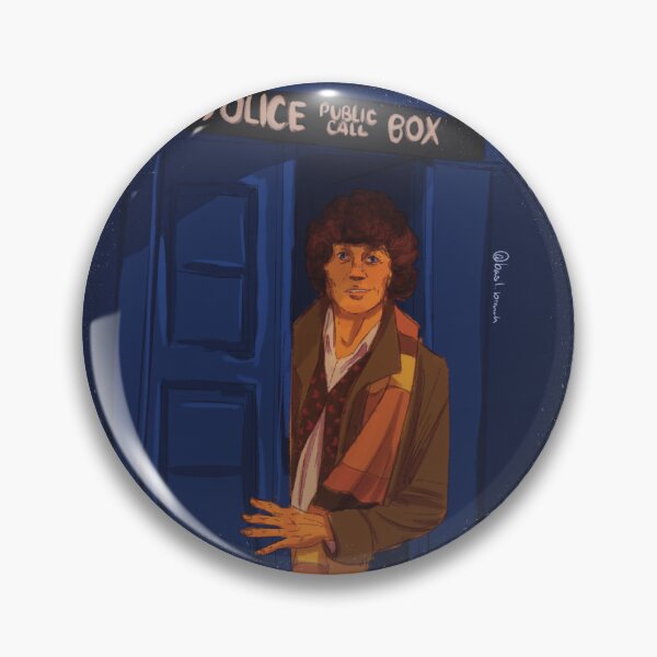 Item preview, Fourth Doctor Sticker designed and sold by LeakyCauldron.