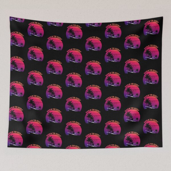 Item preview, Retro Born To Surf designed and sold by SimplyCosmic11.