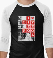 liverpool Men's Baseball ¾ T-Shirt
