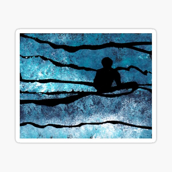 Kerry Anne Taylor "Last Wave" Australia Sticker
