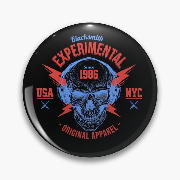 Item preview, Blacksmith experimental original apparel-since 1986-USA-NYC-skull-skull design designed and sold by PacePoint.