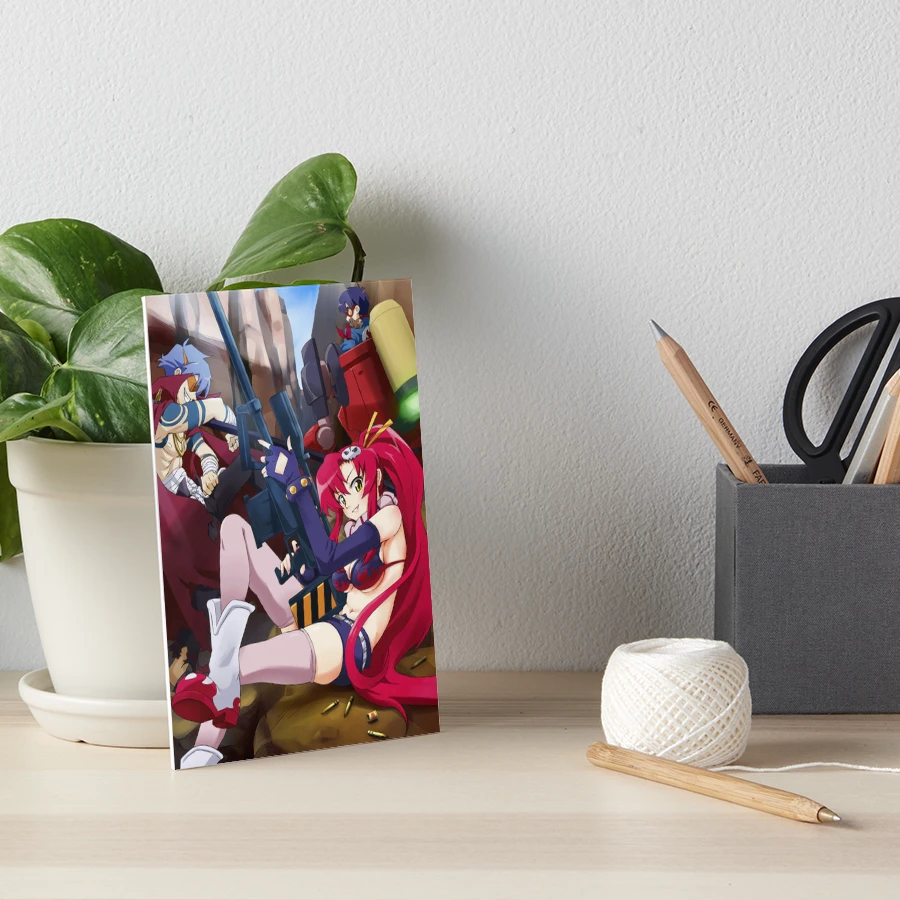 GURREN LAGANN IMAGE BOARD サイン入り Amazon.com: Gurren Lagann Image Board Art Book