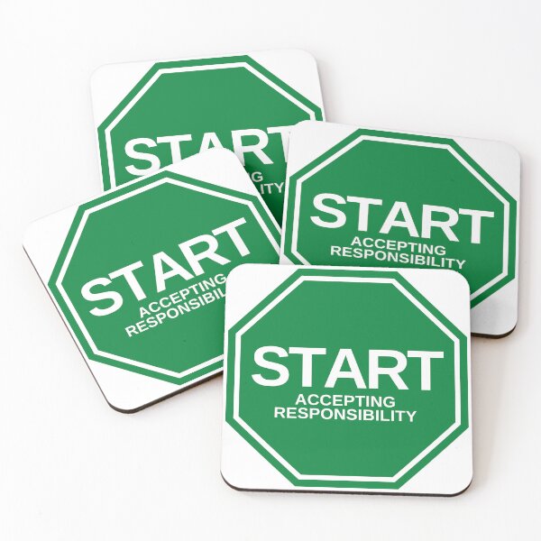 Item preview, Start Accepting Responsibility designed and sold by StartStopSign.