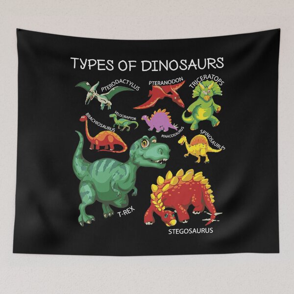 Item preview, Types Of Dinosaurs Gift For Kids Boys Girls Assorted T Rex designed and sold by HugheDemeyer.