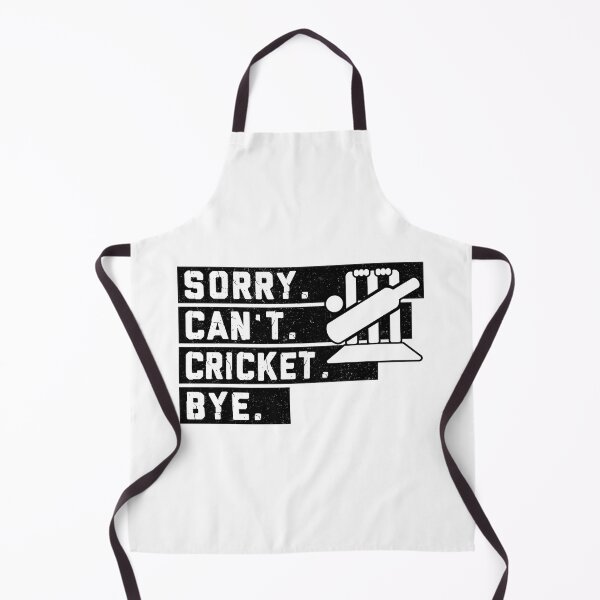 Item preview, BW Sorry Cant Bye Sport Cricket designed and sold by Glenclo1.