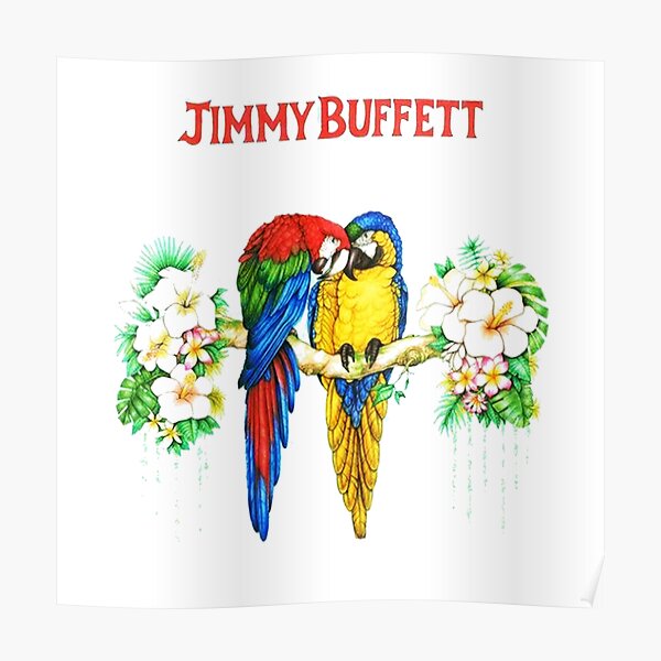 "Jimmy Buffett - Logo" Poster for Sale by leveristr | Redbubble