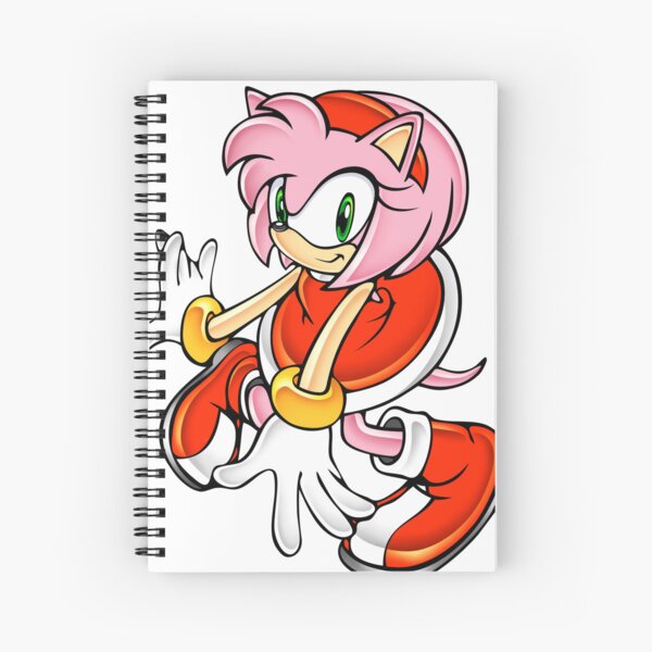 Amy Rose Sonic X - King Boom Boo Spiral Notebook for Sale by GhoulDust