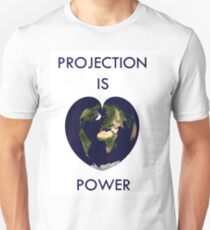 Projektion ist Macht Unisex T-Shirt