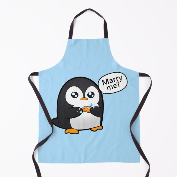Item preview, Marry Me Penguin designed and sold by VAFoxDesigns.