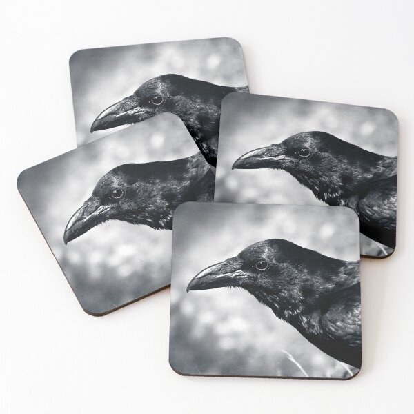 Artikelvorschau, Schwarzer Vogel - Rabe entworfen und verkauft von Dyrk Wyst Redbubble Shop.