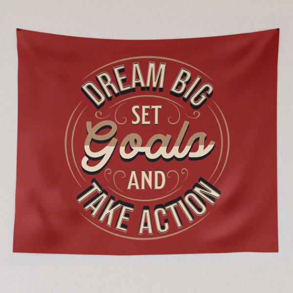 Item preview, The Three Steps are Dream Big, Set Goal And Take Action designed and sold by taherismail.