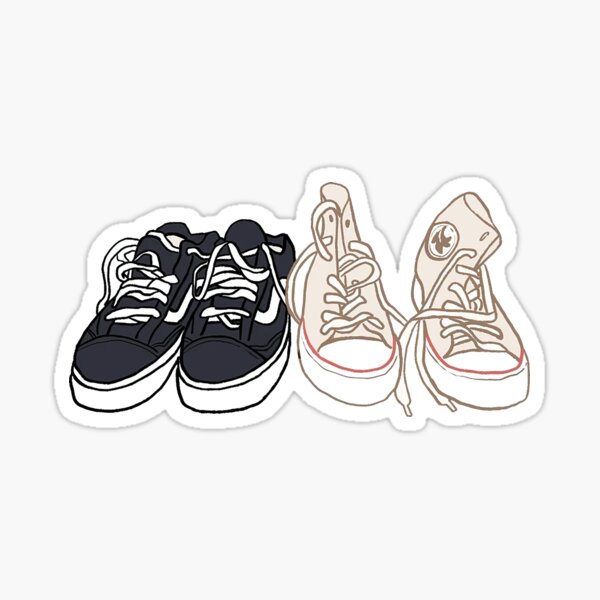 Heartstopper 2 pairs of shoes Sticker