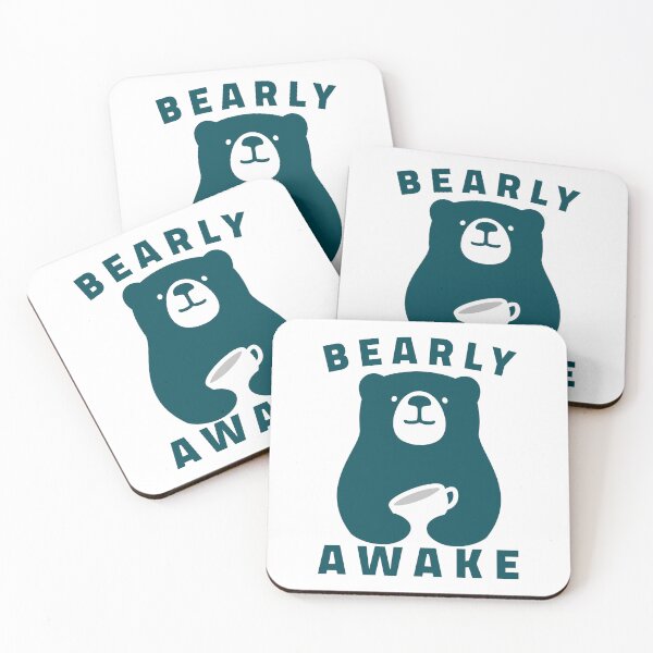 Item preview, Bearly Awake designed and sold by crazydotdesigns.