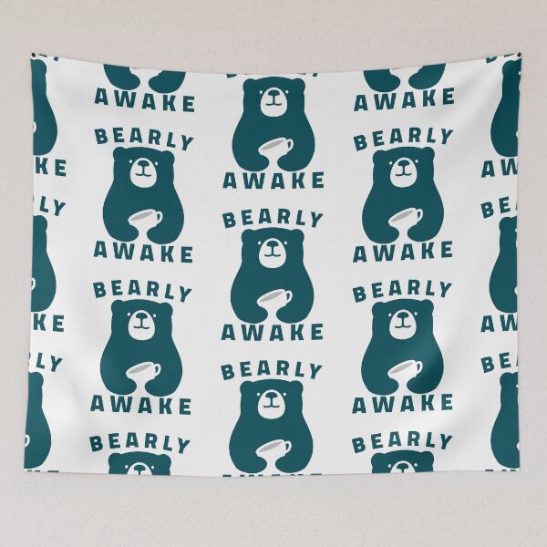 Item preview, Bearly Awake designed and sold by crazydotdesigns.