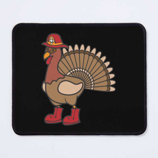 Item preview, Turkey Fireman Firefighter Thanksgiving designed and sold by EverythingKawai.